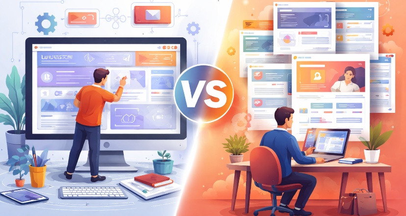 Why Custom Website Designing Is Better Than Ready Made Templates